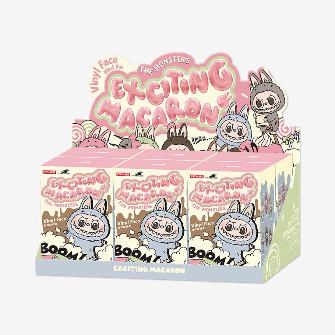 Labubu - The Monsters - Exciting Macaron - by Pop Mart 100% Authentic! pick your product india